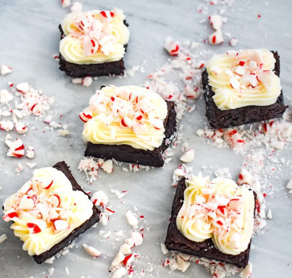 Low-FODMAP Peppermint Brownies with Happy Baking Fudgy Brownie Mix ...