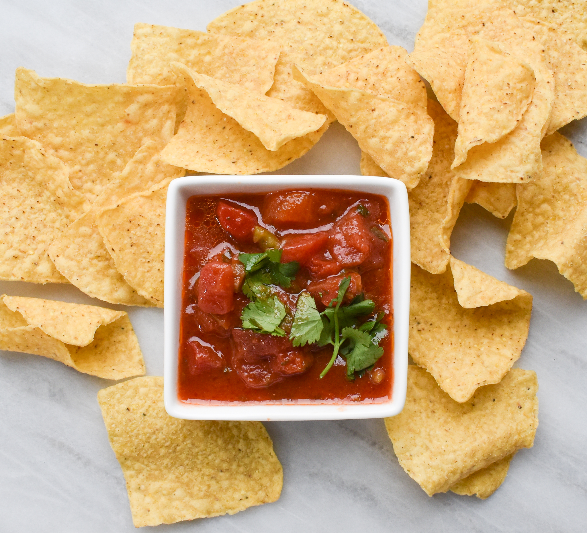 Sassy Low-FODMAP Salsa Recipe; Gluten-free, Vegan