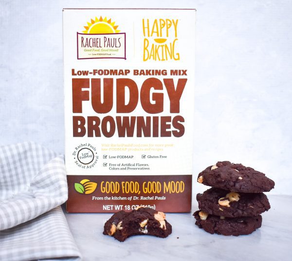 Low-FODMAP White Chocolate Chip Fudgy Brownie Mix Cookies; Gluten-free ...