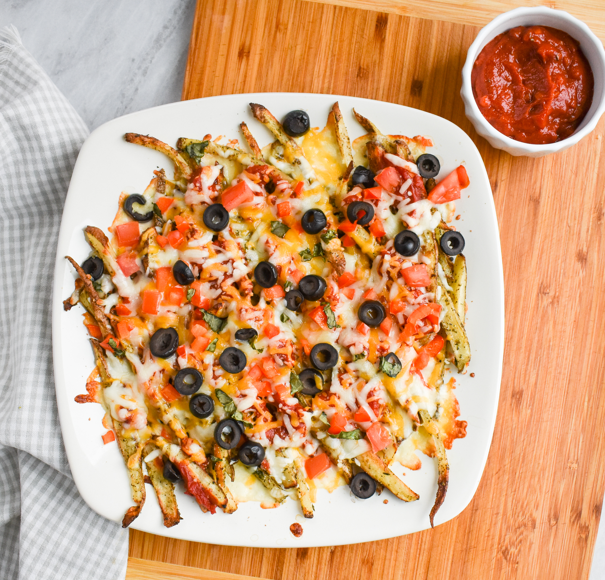 Amazing Low Fodmap Cheesy Pizza Fries Gluten Free Vegetarian Rachel Pauls Food