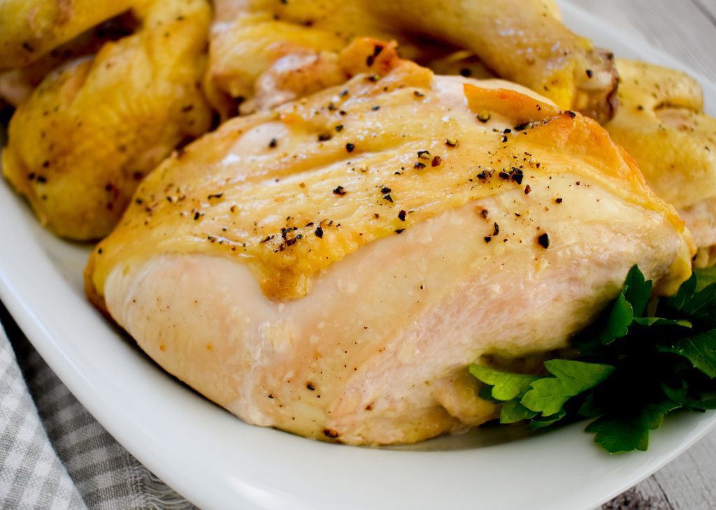 Classic Low-FODMAP 3-Ingredient Roasted Chicken; Gluten-free, Dairy ...