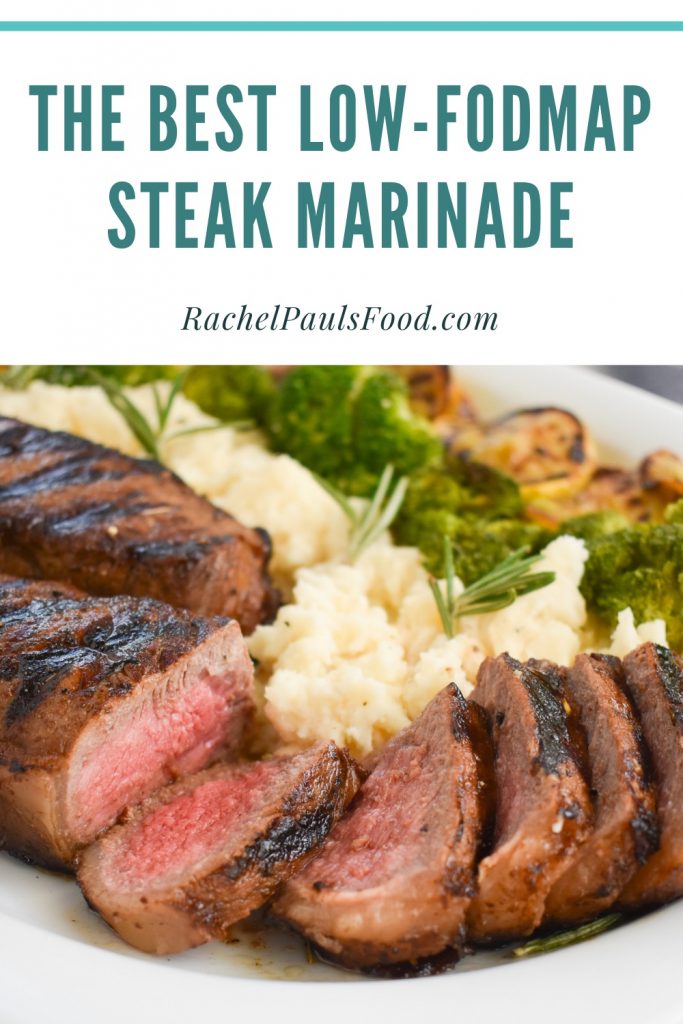Simply the BEST LowFODMAP Steak Marinade; Glutenfree, Vegan