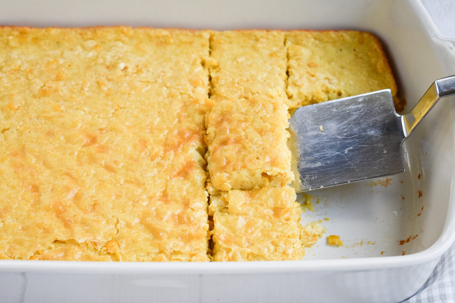 'Southern Favorite' LowFODMAP Corn Pudding Casserole; Glutenfree Dr
