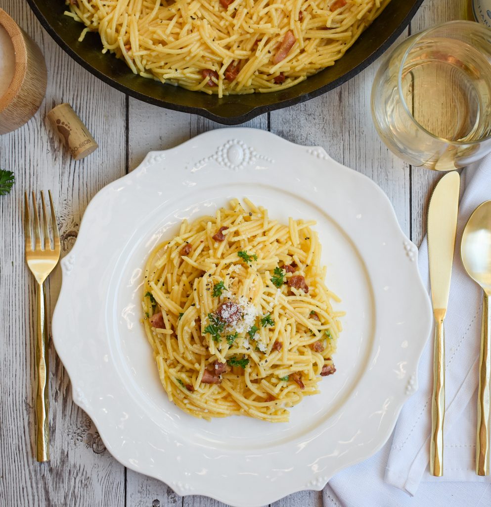 Low-FODMAP 30-Minute Spaghetti Alla Carbonara; Gluten-free | Rachel ...