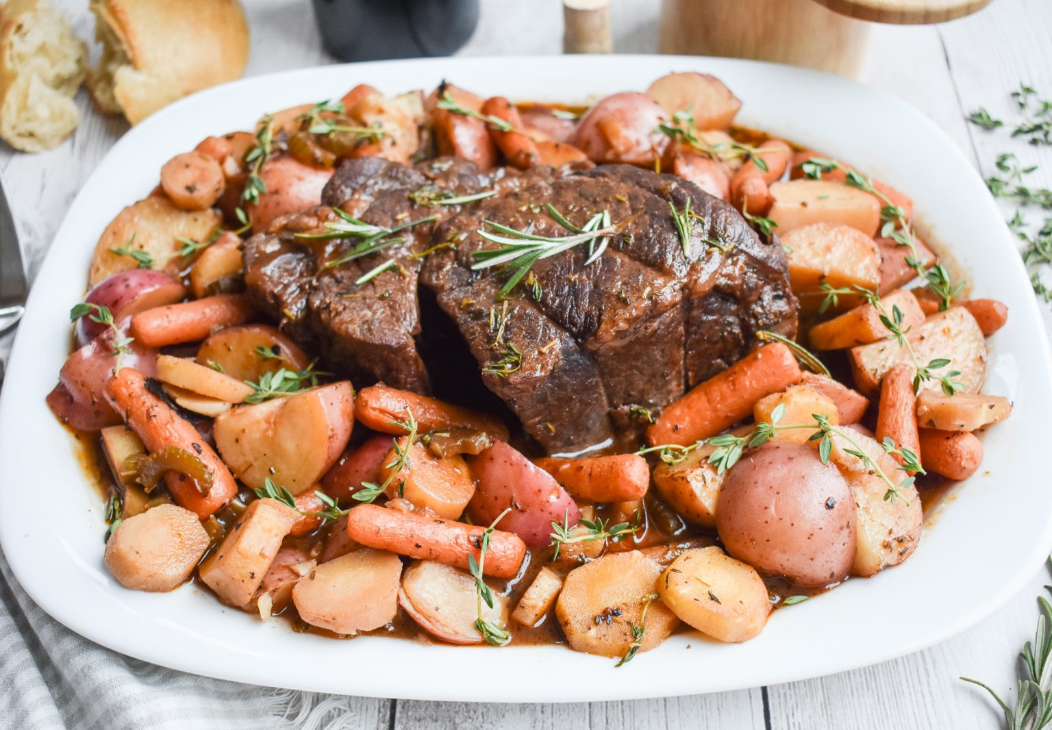 One Pot LowFODMAP Pot Roast; Glutenfree, Dairyfree Dr. Rachel Pauls