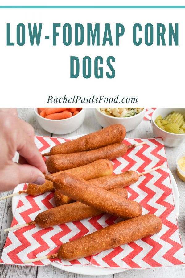 LowFODMAP Corn Dogs; Glutenfree, Dairyfree Dr. Rachel Pauls