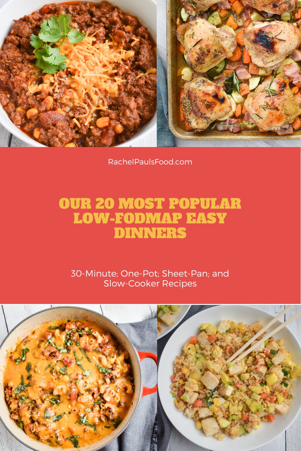 Our 20 Most Popular Low FODMAP Gluten free Family Dinners Easy 30 