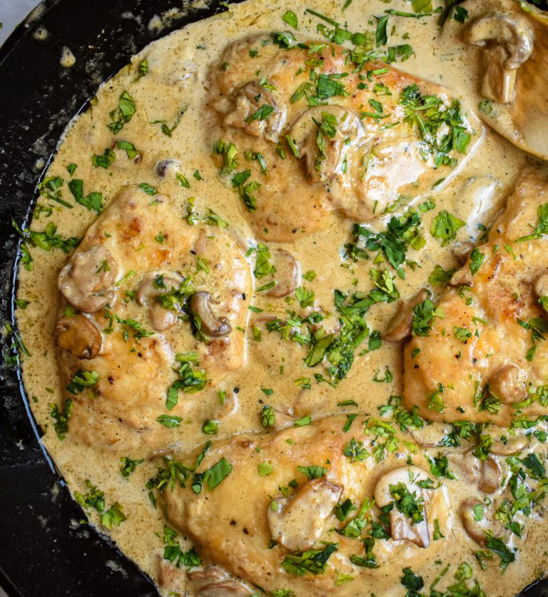 Homemade LowFODMAP 30Minute Chicken Marsala; Glutenfree Dr. Rachel