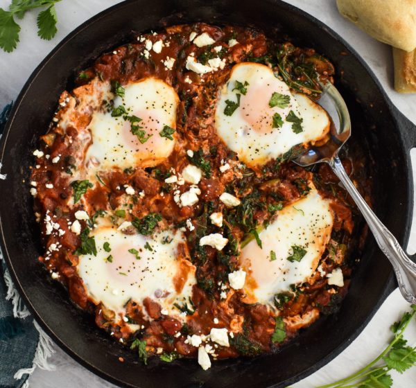 Low-FODMAP Shakshuka; Gluten-free, Dairy-free, Vegetarian | Dr. Rachel ...