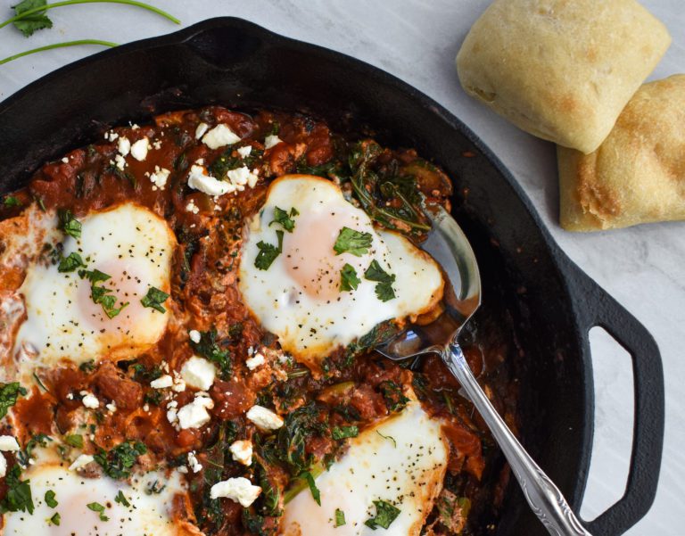 Low-FODMAP Shakshuka; Gluten-free, Dairy-free, Vegetarian | Dr. Rachel ...