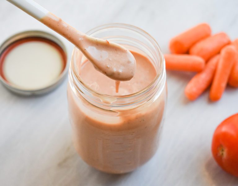 LowFODMAP Thousand Island Dressing; Glutenfree, Vegan, Dairyfree