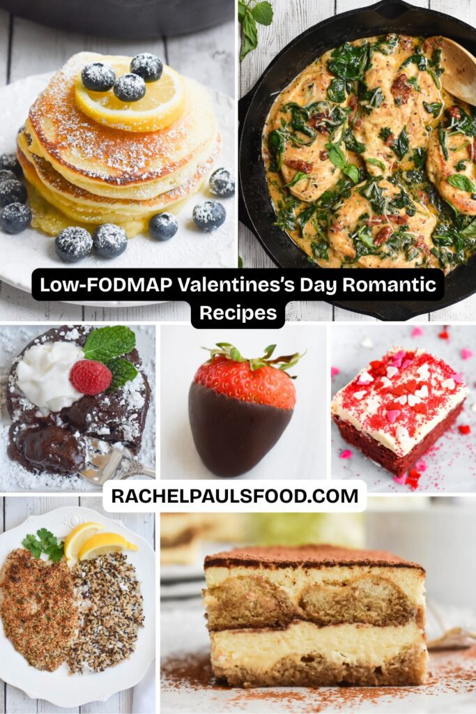 low-FODMAP Romantic Valentines Recipes Pin