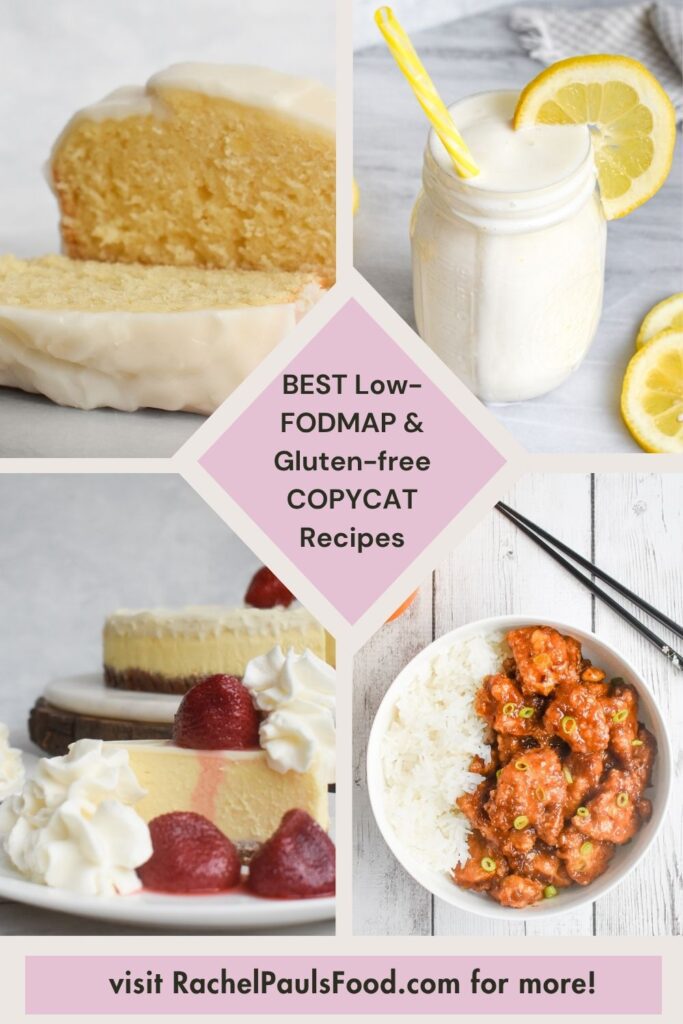 low-fodmap copycat recipes pin