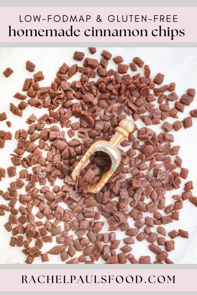 low-fodmap homemade cinnamon chips pin