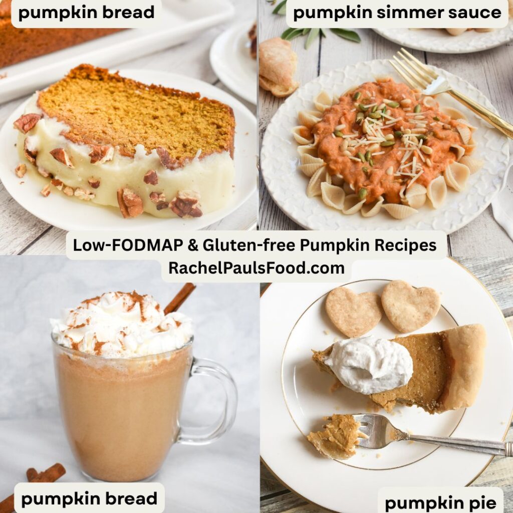 low fodmap 4 pumpkin recipes