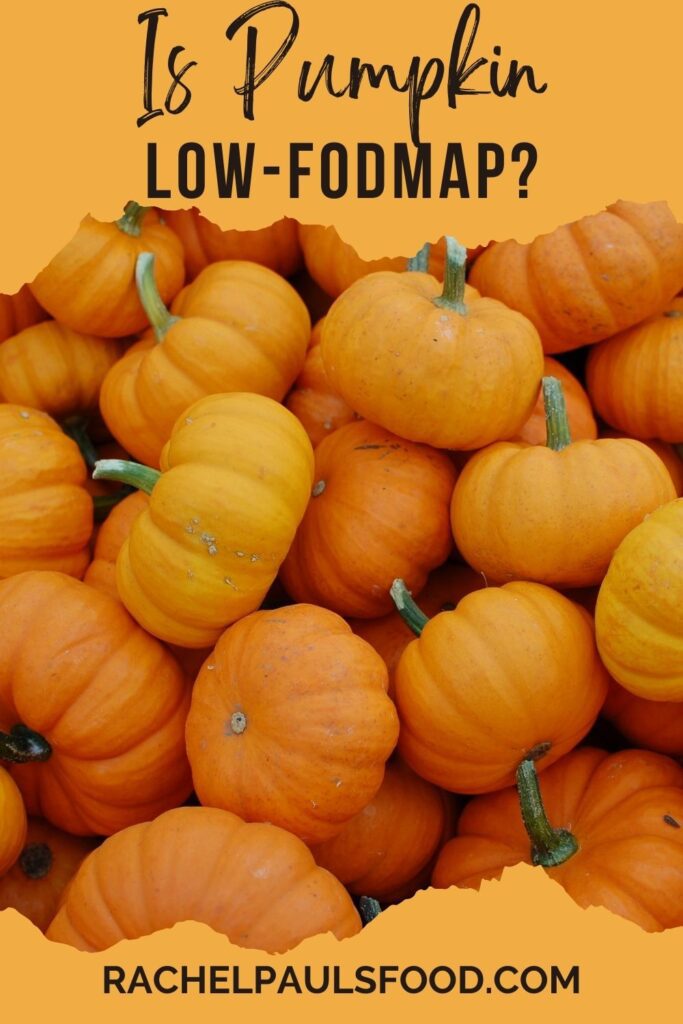 is pumpkin low-FODMAP pin