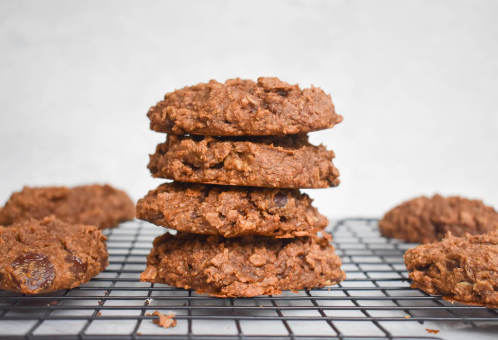 low fodmap pumpkin oat cookie side