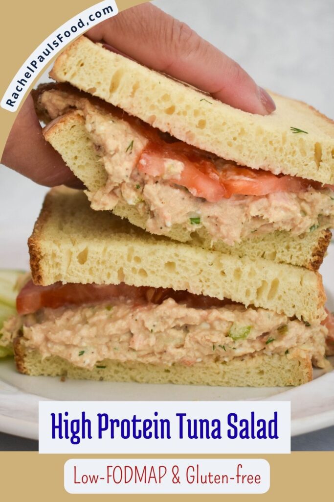 Low-FODMAP High-Protein Tuna Salad pin