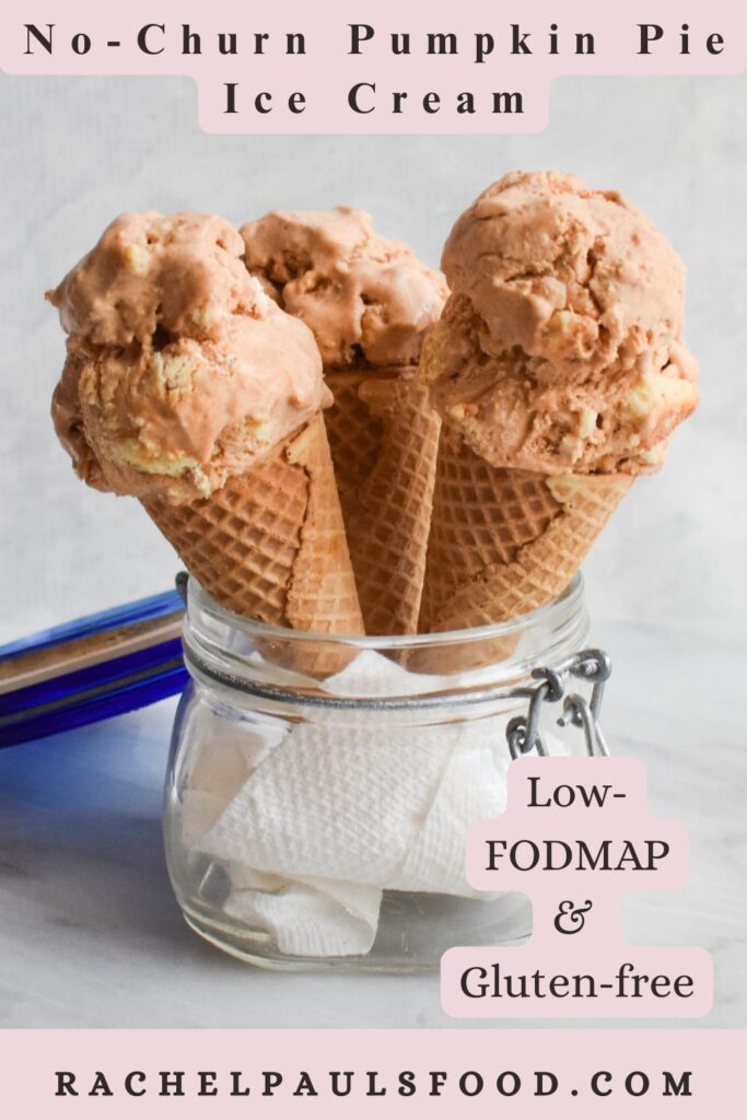 pumpkin pie ice cream pin