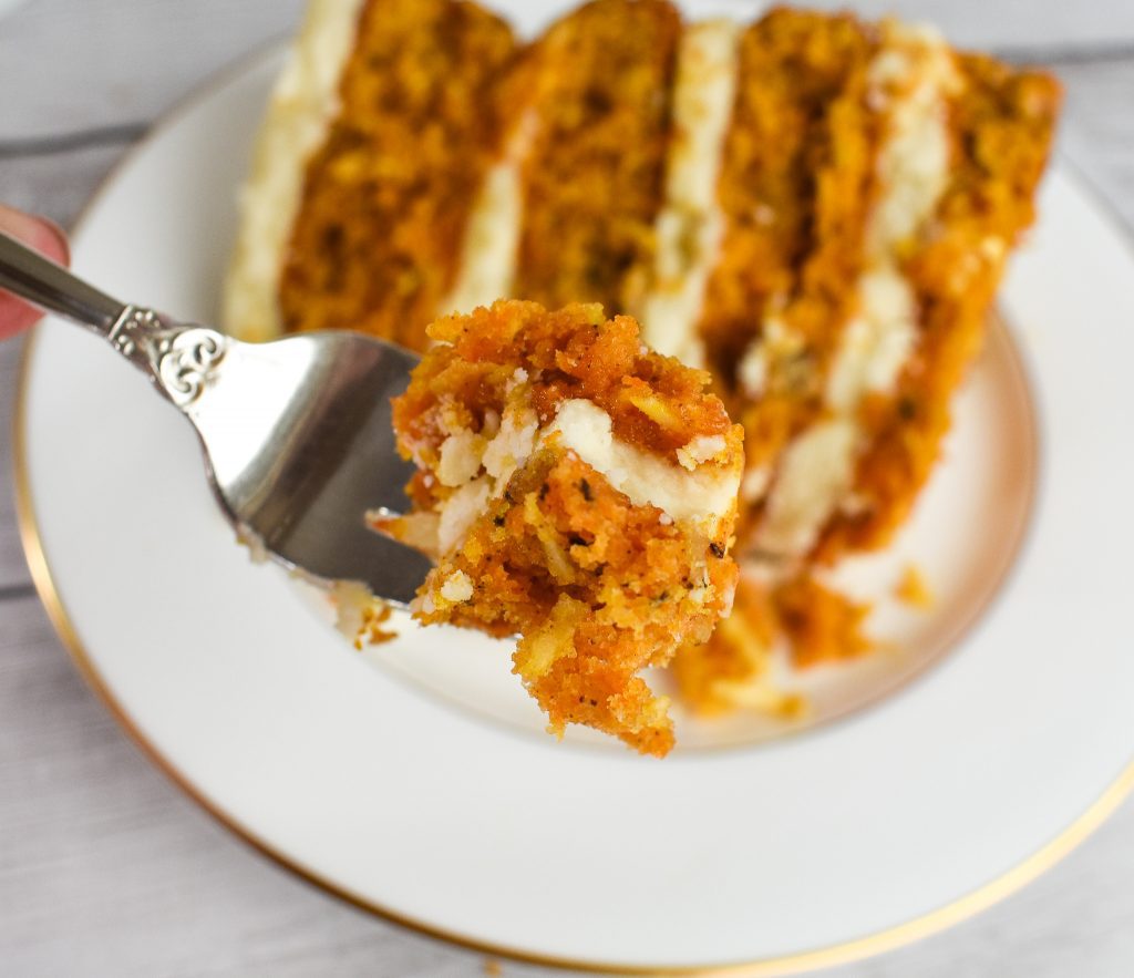 Moist and Delicious LowFODMAP Carrot Layer Cake; Glutenfree, Dairyfree Dr. Rachel Pauls