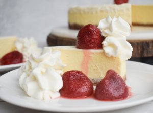 low-FODMAP Cheesecake Factory Cheesecake