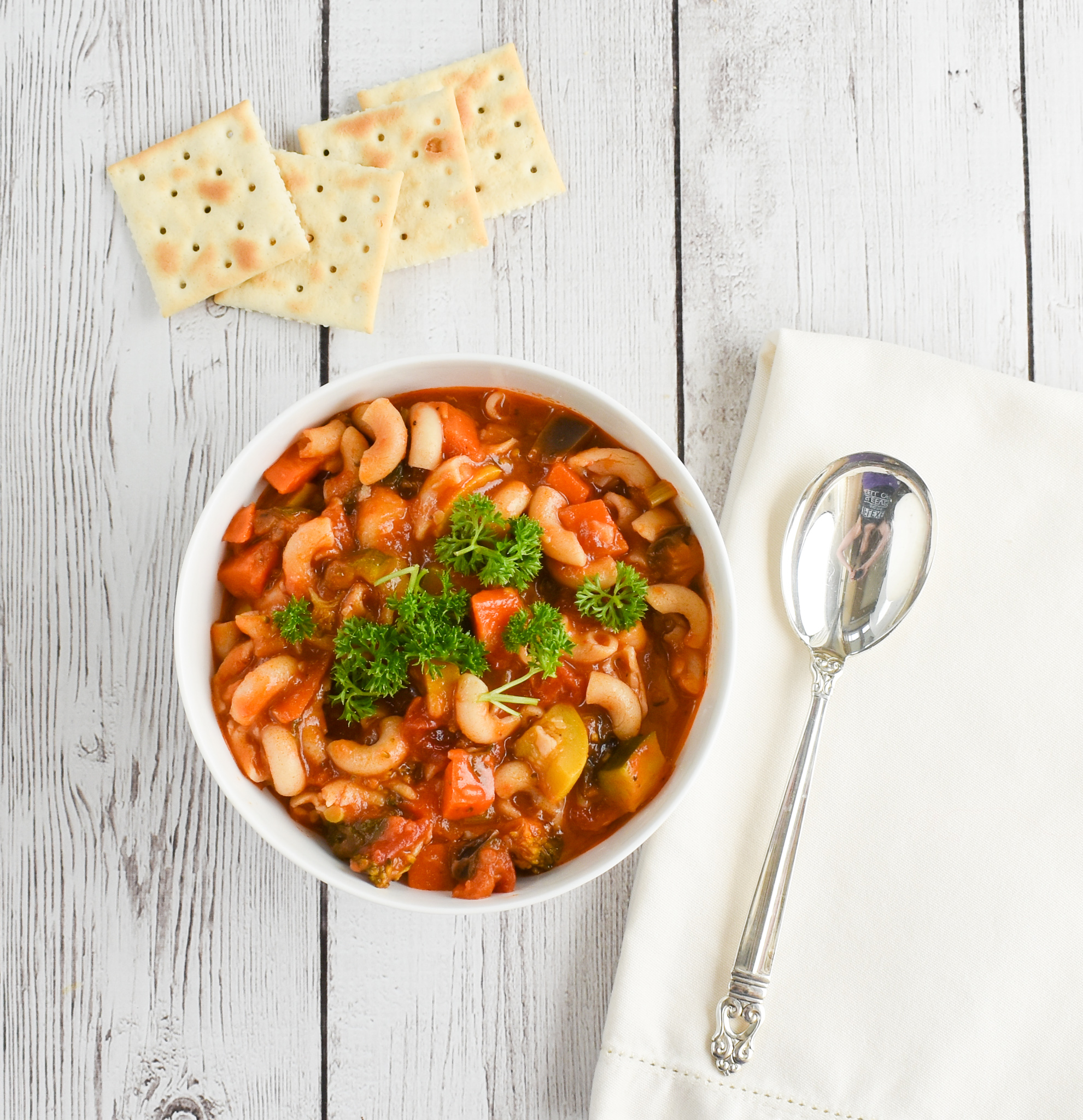 Low FODMAP Minestrone Vegetable Soup Recipe Gluten free Vegan Dr 