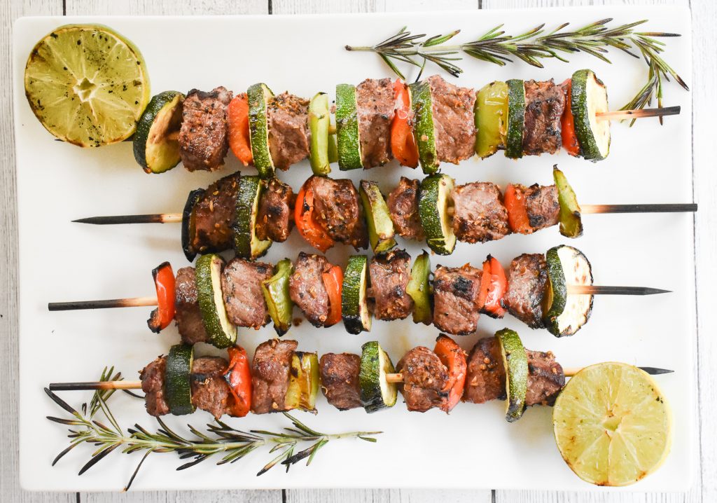 LowFODMAP Easy Steak Kabobs Recipe; Glutenfree, Dairyfree Dr