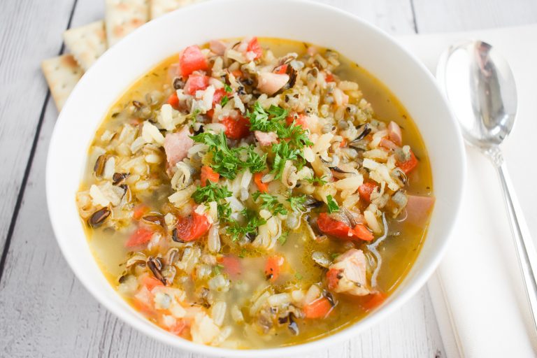 Low-FODMAP Chicken and Wild Rice Soup Recipe; Gluten-free, Dairy-free ...