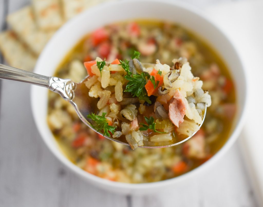 LowFODMAP Chicken and Wild Rice Soup Recipe; Glutenfree, Dairyfree
