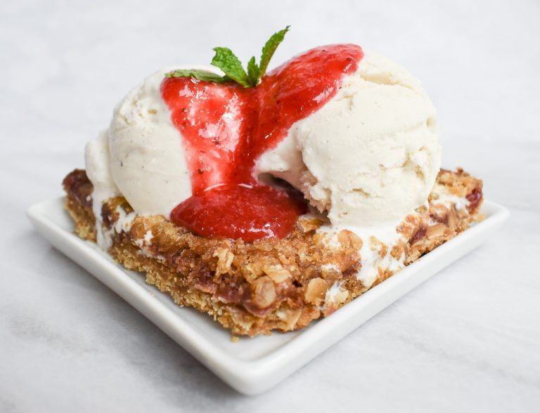 Scrumptious LowFODMAP Strawberry Oat Bars; Glutenfree, Vegan Dr. Rachel Pauls