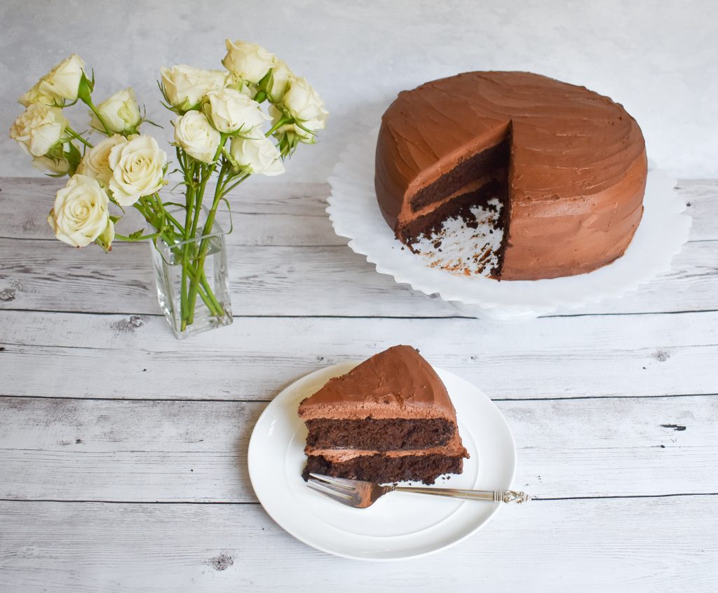 Deluxe LowFODMAP Chocolate Layer Cake or Cupcakes Recipe; Glutenfree