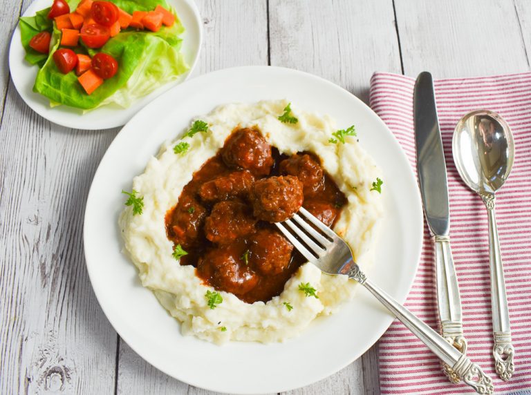 Succulent LowFODMAP SweetandSour Meatballs; Glutenfree, Dairyfree