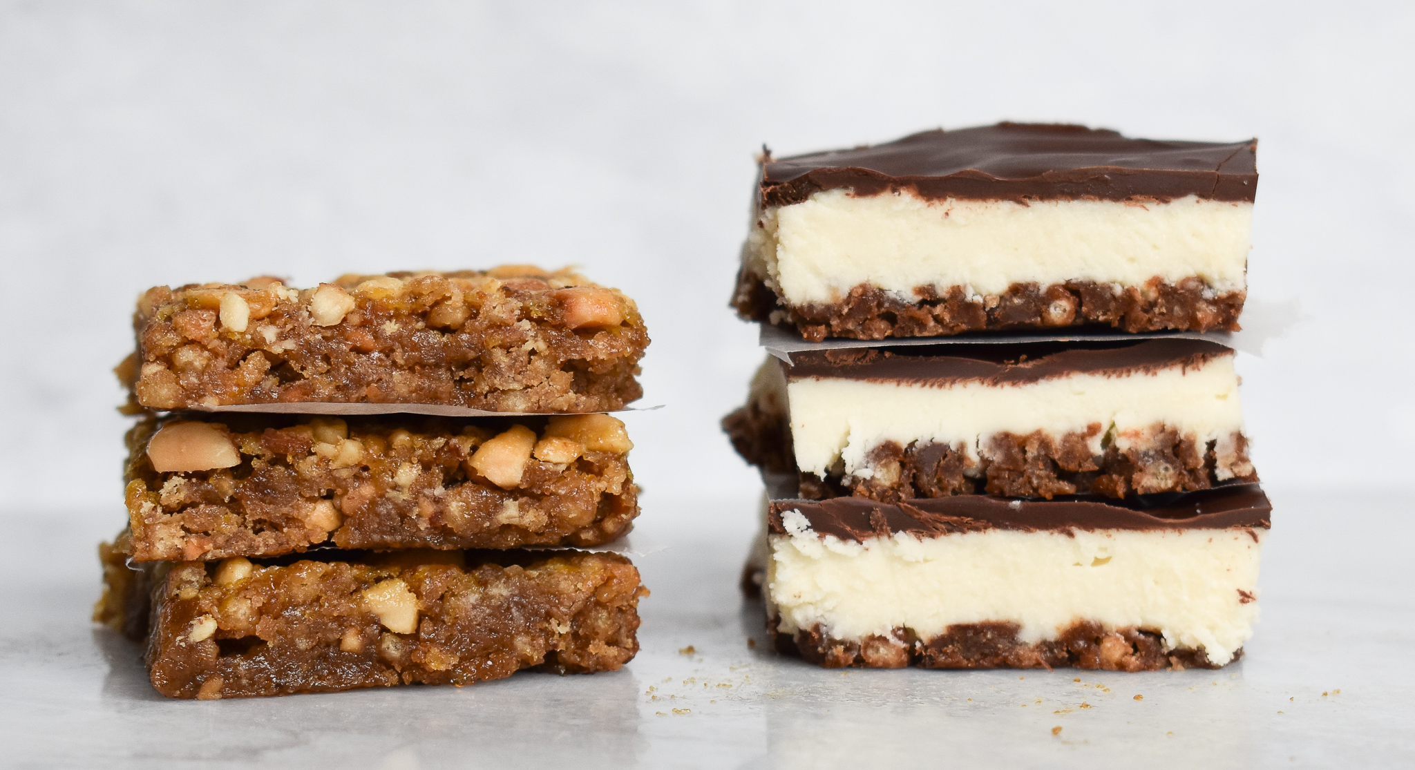 LowFODMAP Chocolate and Peanut Dessert Squares (bars) Happiness2