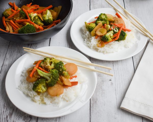 Low-FODMAP Chinese Vegetable Stir-Fry; Gluten-free, Vegan | Rachel ...