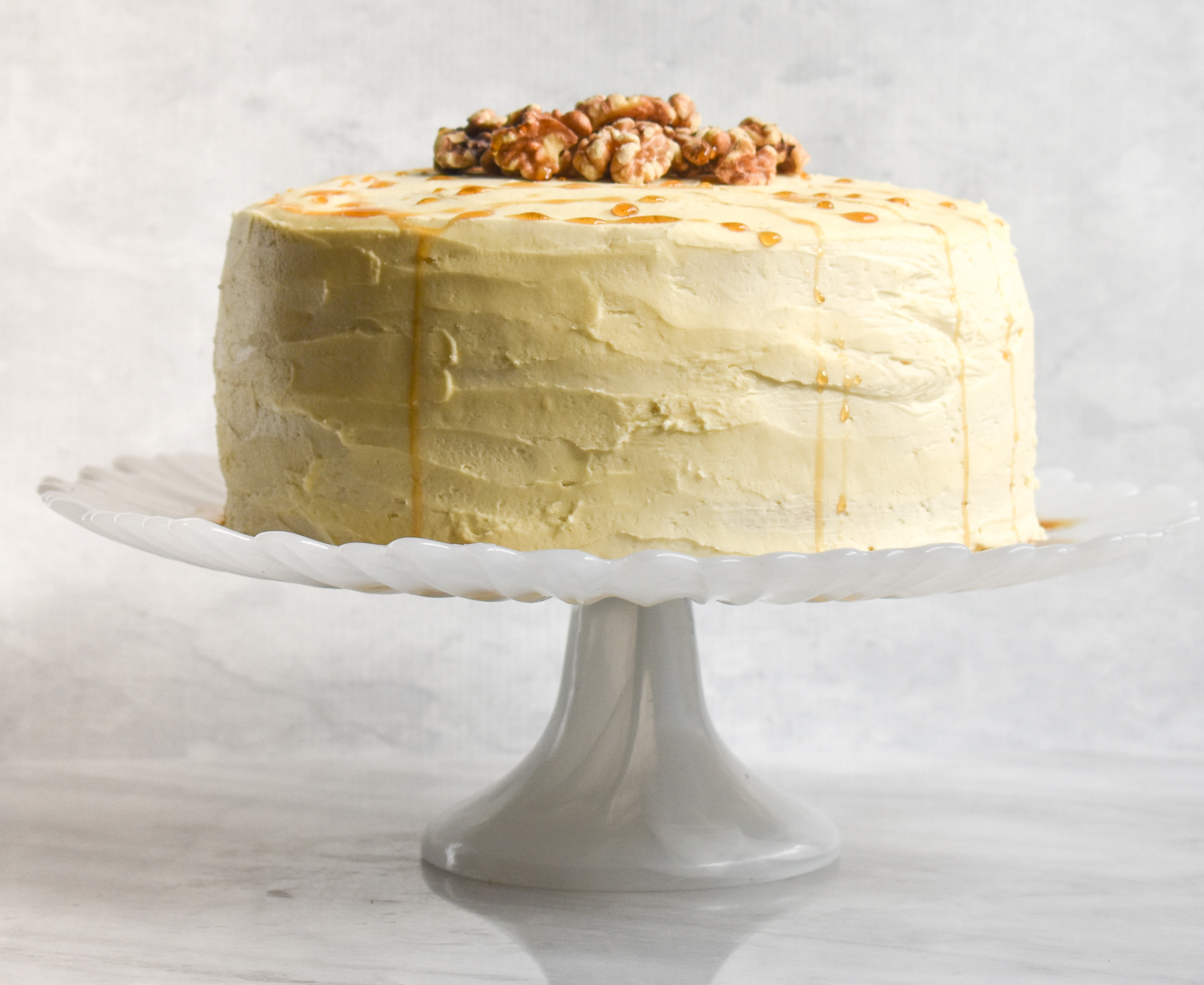 Maple Walnut Cake with Maple Cream Cheese Frosting | Recipe | Maple cake, Walnut  cake, Walnut cake recipe easy