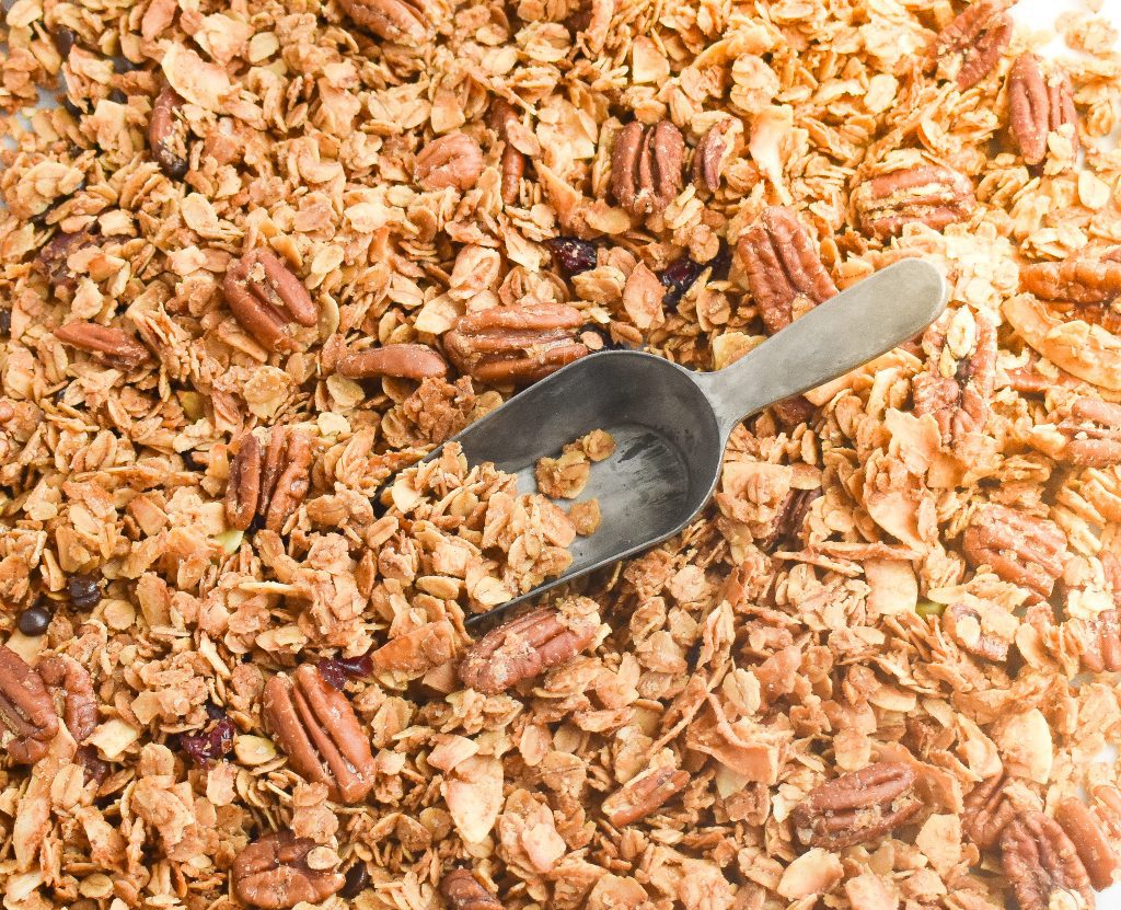 Intensely addictive LowFODMAP Granola/Trail Mix recipe; Glutenfree, Vegan Dr. Rachel Pauls