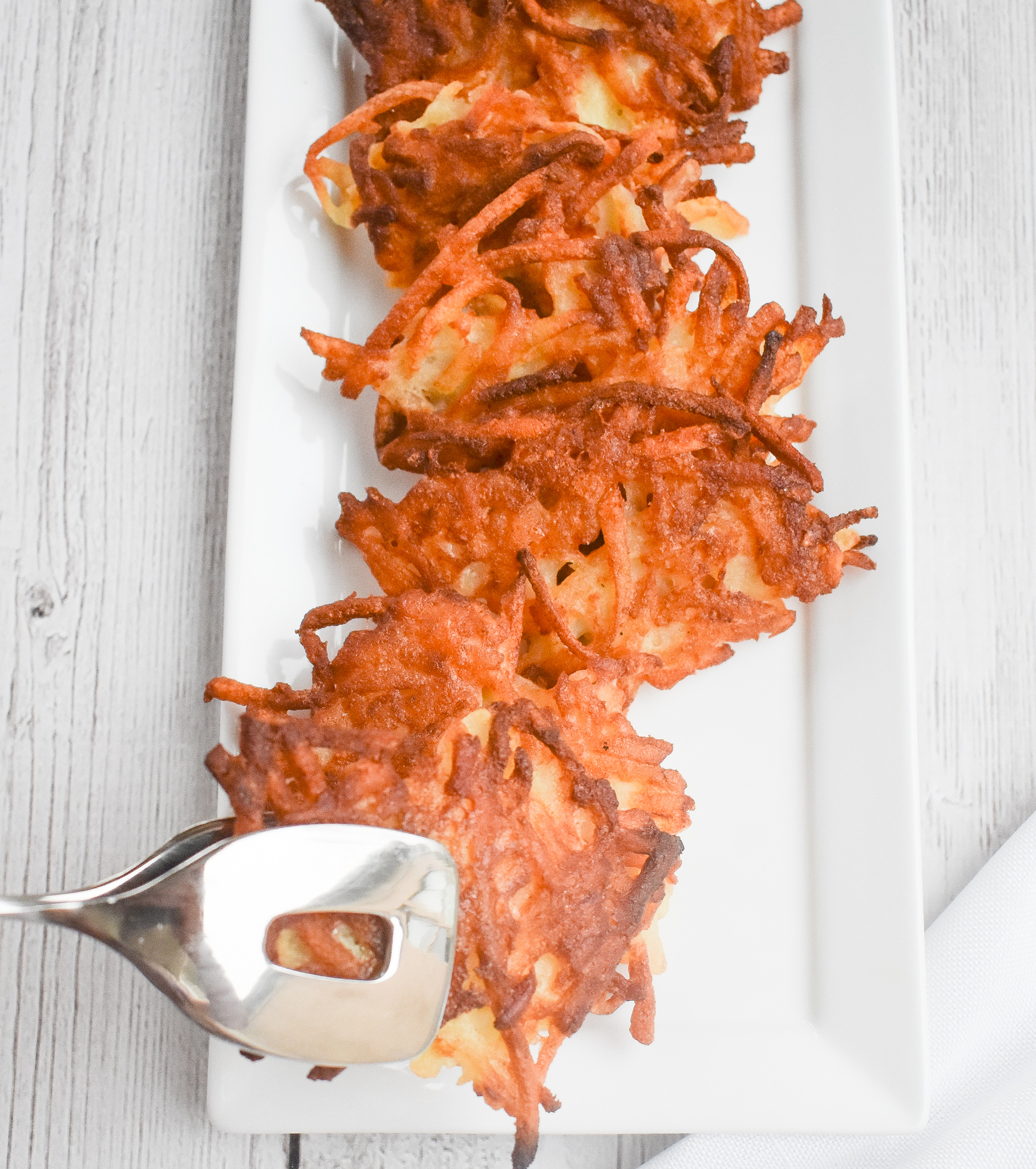 Sizzling LowFODMAP Potato Pancakes/ Latkes; Glutenfree, Dairyfree