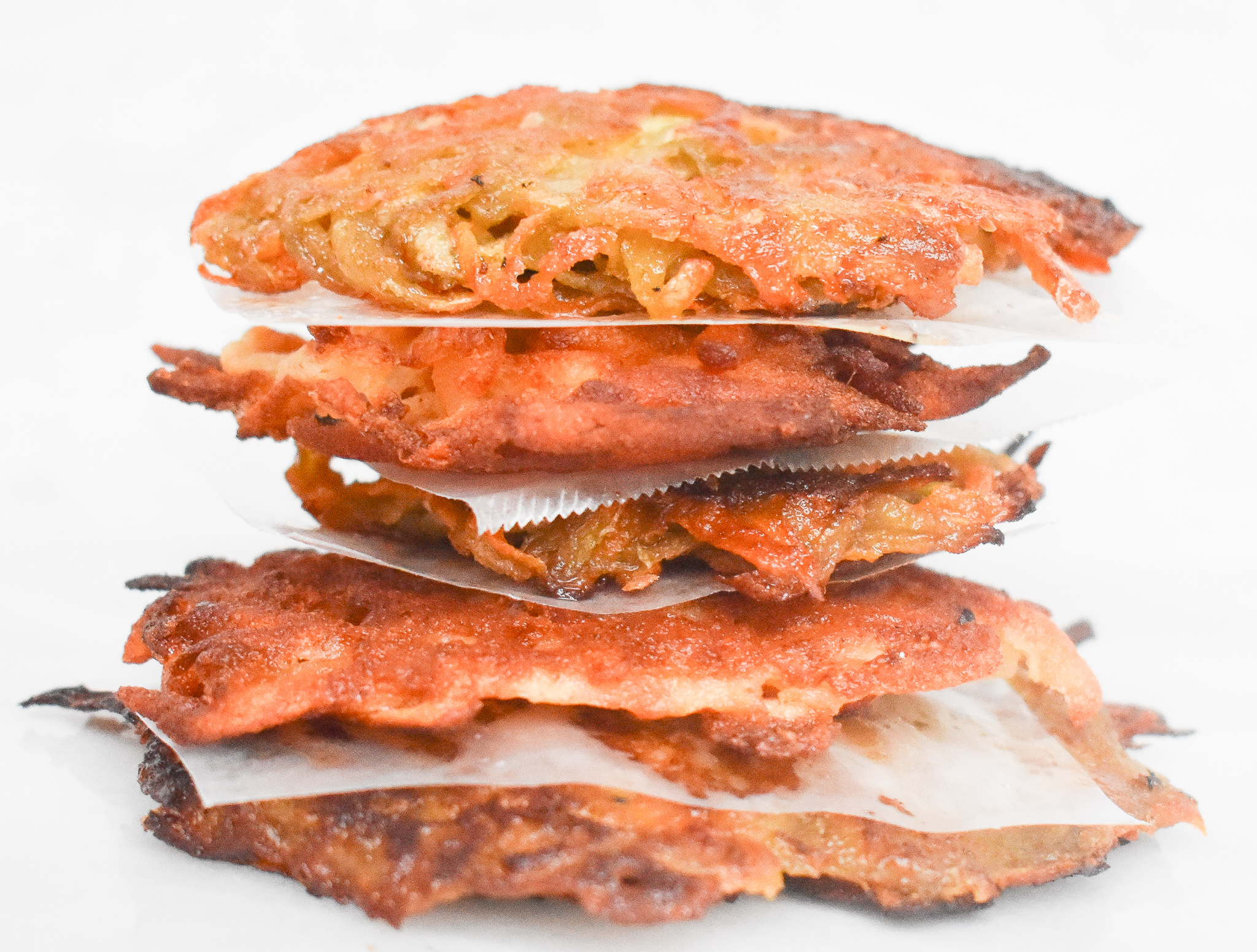 Sizzling LowFODMAP Potato Pancakes/ Latkes; Glutenfree, Dairyfree