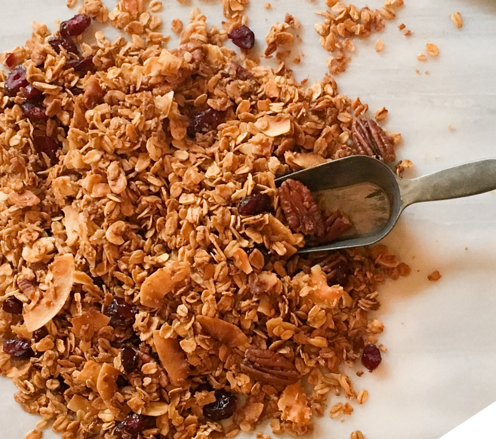 Intensely addictive LowFODMAP Granola/Trail Mix recipe; Glutenfree