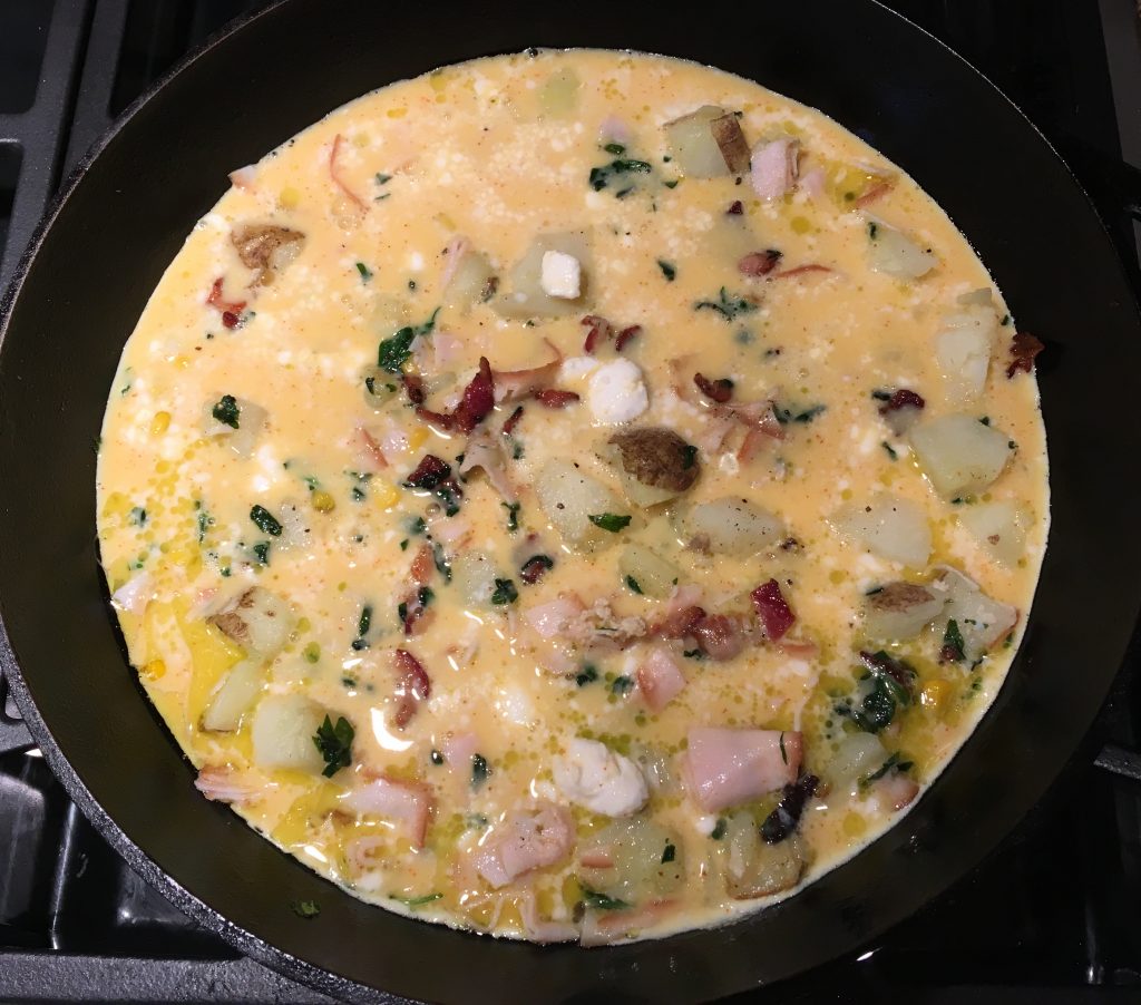 Sensational LowFODMAP Bacon, Spinach & Basil Frittata Recipe; Gluten