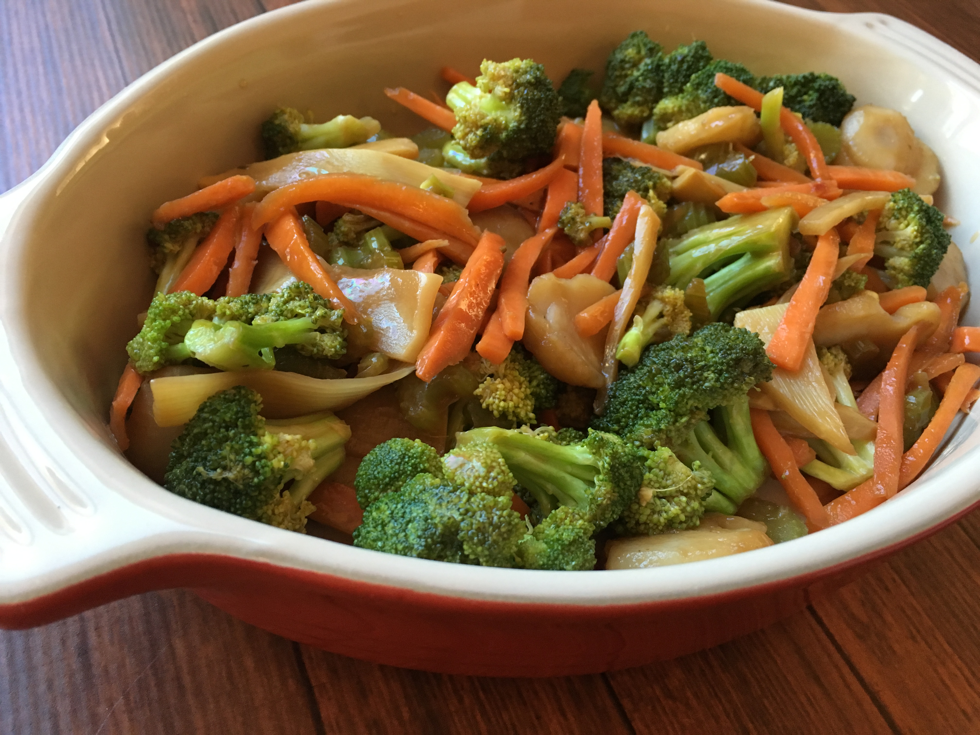 Low-fodmap Chinese Vegetable Stir-fry; Gluten-free, Vegan 