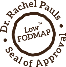 Dr. Rachel Pauls Low FODMAP Seal of Approval